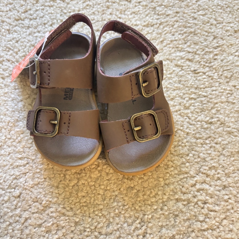 Merrell Unisex Child Bare Steps Sandal 4M NWOT - Picture 2 of 8